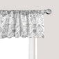 Ambesonne Cartoon Window Valance Pack of 2, Doodle Solar System Astronauts Space Crafts Shooting Stars Science Fiction Theme, Rod Pocket Curtain Valances for Kitchen Bedroom, 54" X 12", White Black