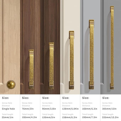 khtumeware 6 Pack 5 Inch Antique Brass Cabinet Pulls Vintage Drawer Pulls Kitchen Cabinet Hardware Kitchen Handles for Cabinets Cupboard Handles Drawer Handles