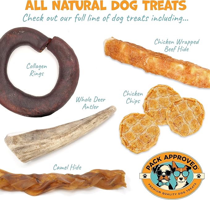 Chicken Wrapped Rawhide Beef Sticks - Long Lasting Chews for Aggressive Chewers - Treats for Large Dogs - XL (Pack of 2)-Mewly Pet