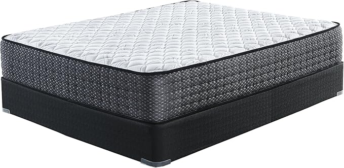 Signature Design by Ashley Full Size Limited Edition 11 inch Firm Hybrid Mattress with Lumbar Support Gel Memory Foam, Fiberglass Free, Mattress In A Box