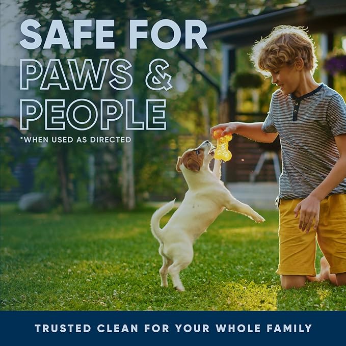 Eco Strong Outdoor Odor Eliminator Outside Dog Urine Enzyme Cleaner Powerful Pet, Cat, Animal Scent Deodorizer | Professional Strength for Yard, Turf, Kennels, Patios, Decks (160 oz Bundle w Sprayer)-Mewly Pet