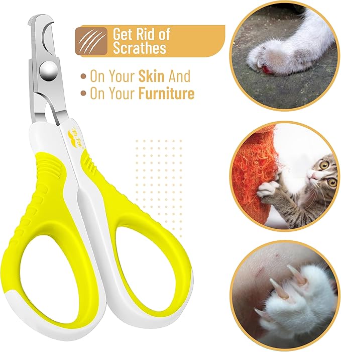Mr. Pen- Cat Nail Clipper, Lime Green, Cat Nail Trimmer, Cat Nail Clippers, Cat Claw Clippers, Cat Clippers for Nails, Pet Nail Clippers, Kitten Nail Clipper, Small Dog Nail Clipper Cat Claw Trimmer-Mewly Pet