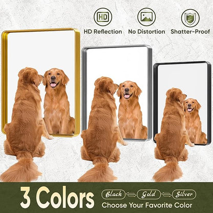 Suidia Bathroom Mirror, 60" x 36" Wall Mirror Metal Framed, Bathroom Vanity Mirror for Living Room Bedroom Bathroom Entryway, Gold, Rounded Corner Style