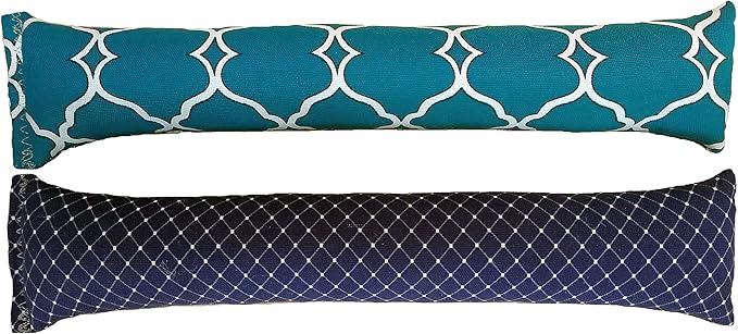15" Catnip Cat Kicker Toys/Kitty Kick Sticks/Cat-Nip Kick Sticks (Navy and Green) (Kickers Filled with 1 oz Premium Canadian Catnip)-Mewly Pet