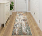 Keen Home Design Area Rugs - 2x10 Non-Shedding, Abstract Rugs for Kitchen, Living Room, Bedroom, Dining Room, Entryway - Size: 2'8" x 9'11", Multi