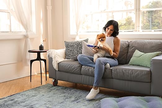 Andis 66745 EasyClip 2-Speed Pet Nail Grinder, Purple-Mewly Pet