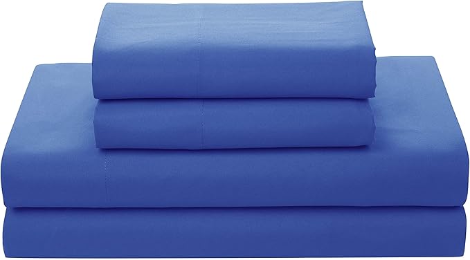 Sweet Home Collection 7 Piece Comforter Set Bag Solid Color All Season Soft Down Alternative Blanket & Luxurious Microfiber Bed Sheets, Siena, Full