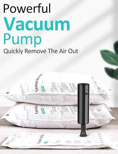 Electric Air Pump for Inflatables- 2×2000mAH Rechargeable Battery Powered Air Mattress Pump- Cordless Portable Air Pump, Quick-Fill Inflator Pump for Camping Air Mattress Bed, Pool Floats Toys, Boats