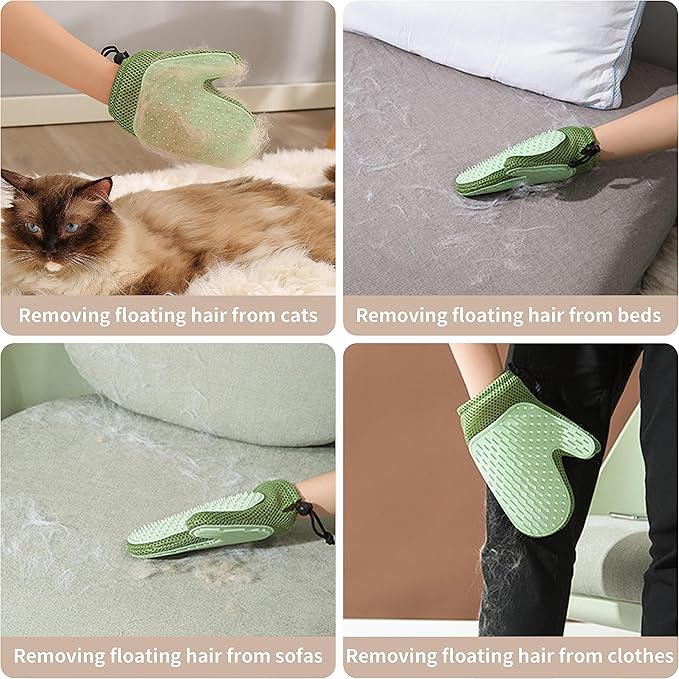 Cat Clippers for Matted Hair, Cat Grooming Kit, Cordless Cat Shaver for Long Hair, Low Noise Paw Trimmer, Cat Hair Trimmer for Grooming,Quiet Pet Hair Clippers Tools for Cats Dogs (Gold)-Mewly Pet