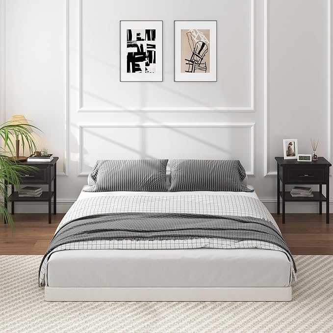 Low Profile Box Spring Full - 3 Inch Box Spring Full Heavy Duty Bed Foundation Metal Bed Base Easy Assembly