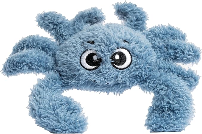 Interactive Catnip Cat Plush Toy, Ocean Theme, 5'', for All Breed Size Cats (Crab)-Mewly Pet