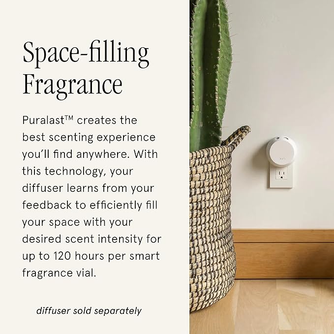 Pura & Moodcast Home Scent Refill - Smart Home Air Diffuser - Up to 120-Hours of Luxury Fragrance per Refill - Home Essential - Clean & Safe Diffuser Fragrance - 2 Pack, First Kiss