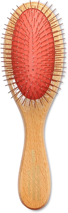 Mars Coat King Professional Grooming Brush for Dog and Cats. (8.5", 1" Stainless Steel Pins)-Mewly Pet