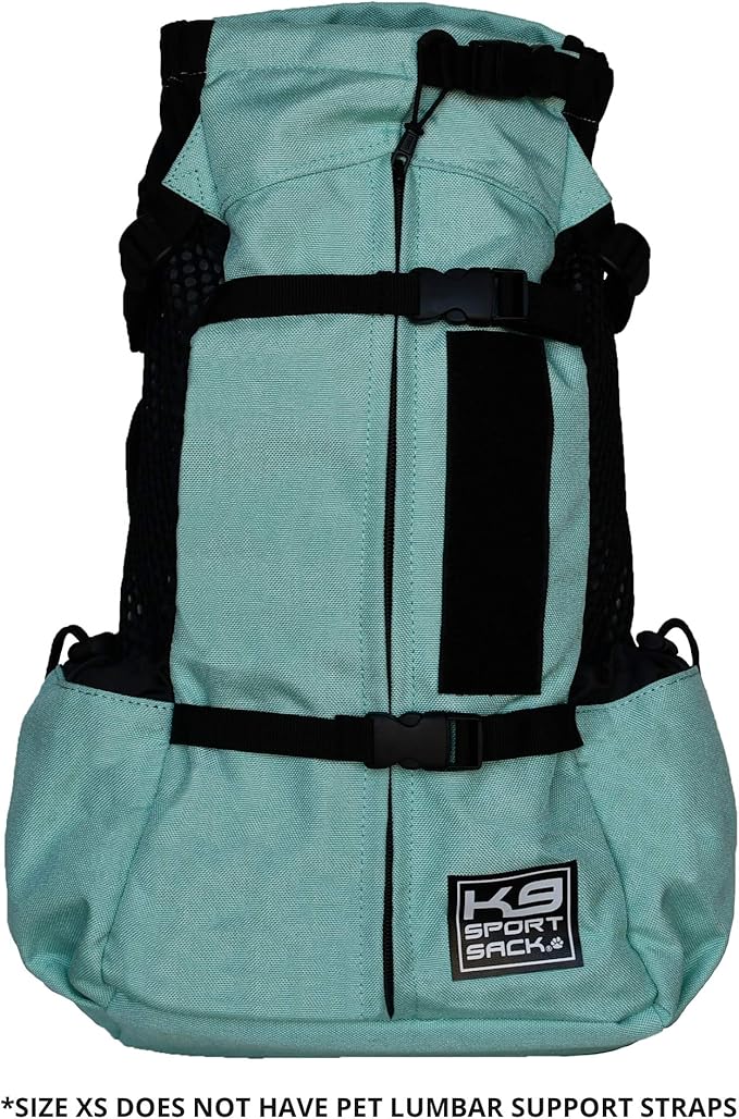 K9 Sport Sack Air 2 - Medium, Summer Mint - Ideal for Dogs with 17-19” Back Length - Durable, Breathable Backpack-Style Carrier - Perfect for Walks, Short Hikes & Public Transportation-Mewly Pet