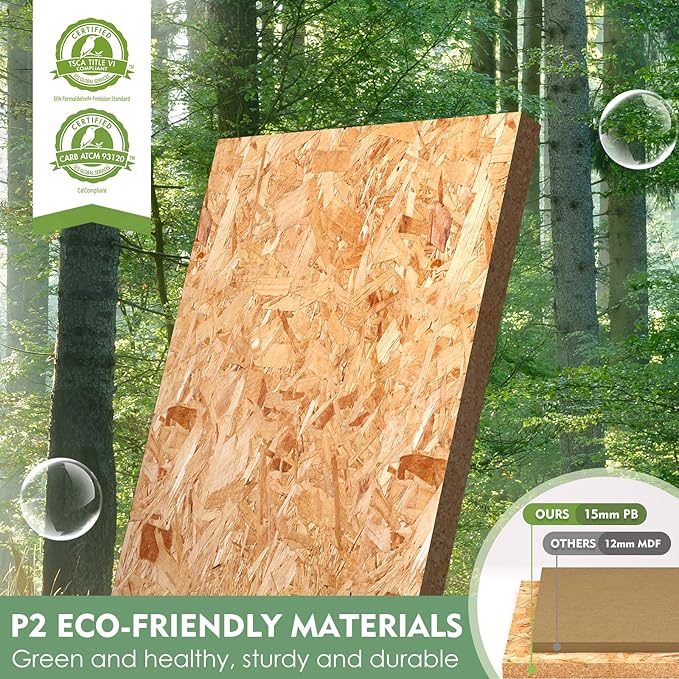 Large/Tall Litter Box Enclosure, Modern Wooden Litter Box Furniture for XL Litterbox with Open Shelf as Sideboard Cabinet (White)-Mewly Pet