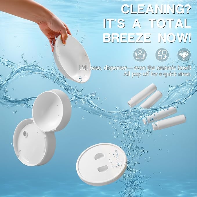 Warcat Vacuum Automatic Smart Cat Feeder with Timed Remote Control & Visual Monitoring, APP-Enabled Pet Food Dispenser for Cats, Dogs & Small Animals, Automatic Feeding Solution-Mewly Pet