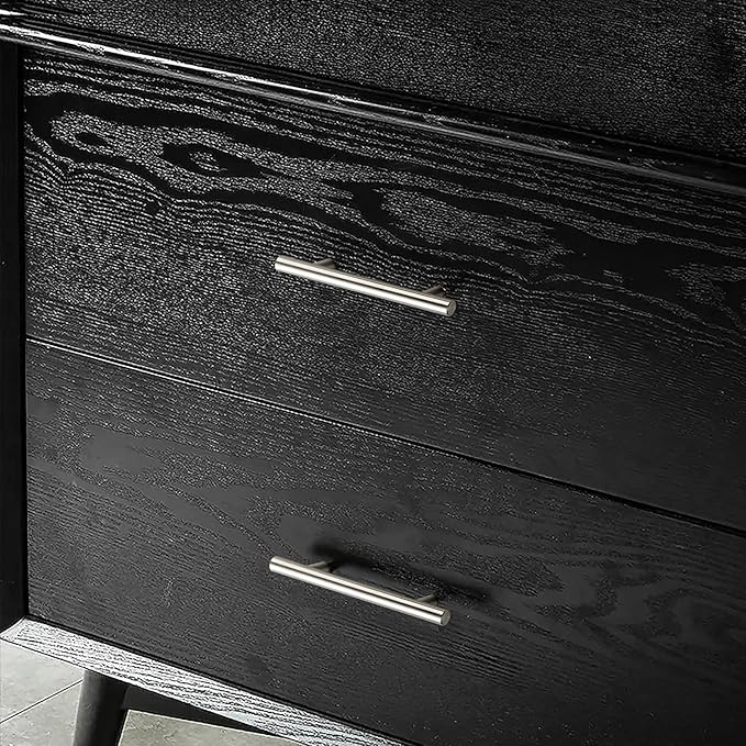 JOY DECOR 20 Pack 5 Inch Cabinet Pulls, Brushed Nickel Drawer Handles with 3 Inch (76mm) Hole Centers, Stainless Steel Kitchen Cabinet Hardware for Cupboards and Drawers