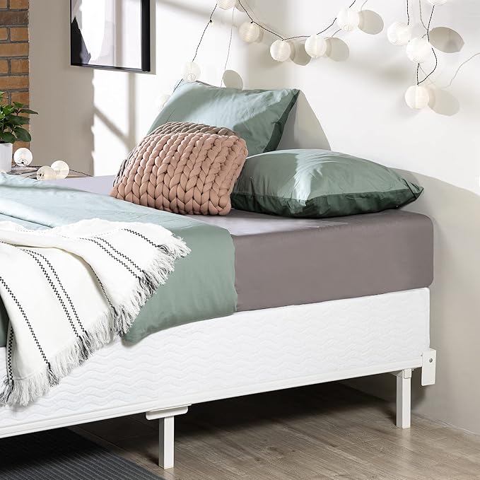 ZINUS 9 Inch Full Metal Smart Box Spring with Quick Assembly, Mattress Foundation, Strong Metal Frame, Easy Assembly