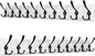 SKOLOO Rustic Large Wall Mounted Coat Rack-38.6'' Long Coat Rack for Wall, Pine Solid Wood Coat Rack Hook, Farmhouse Coat Hanger Wall Mount for Hanging Jacket Coat Hat, Pack of 2