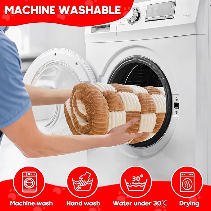 Dog Car Bed Mat, Non-Slip Backseat Extender Pet Blanket, Plaid Dog Bed for Trucks, Sedans & Large SUVs, Chew-Resistant Travel Pad for Dogs, Easy Clean & Scratch-Proof & Comfort (56"x28.7")-Mewly Pet