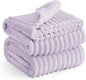Bedsure GentleSoft Lavender Fog Full Blanket for Bed - Cozy Soft Blankets for Women, Cute Large Throws for Girls, 84x90 Inches