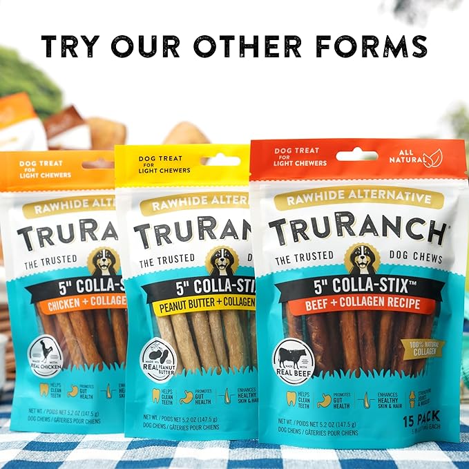 Large Pork Skin Rolls - Chicken-Wrapped Jerky Collagen Rolls - Collagen Chews for Dogs - Real Pork Skin - Rawhide Alternative - Easy to Digest Treat, 1 Bag, 2 Count-Mewly Pet