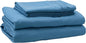 Queen Size Bed Sheets - Breathable Luxury Sheets with Full Elastic & Secure Corner Straps Built In - 1800 Supreme Collection Soft Deep Pocket Bedding, Sheet Set, EXTRA DEEP pocket - Queen, Denim