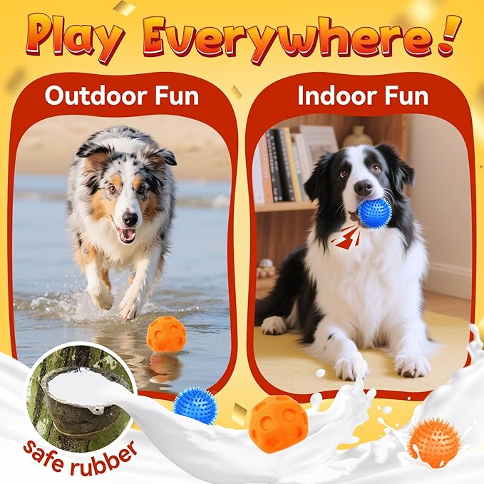 KIPRITII 12-Pack Large Dog Chew Toys for Aggressive Chewers - Includes Indestructible Chew Bone, Interactive Tug Toys, Squeaky Toys, Great for Medium & Large Breeds Dog-Mewly Pet