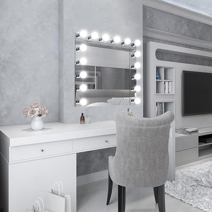 Design House 500850 3-Light Vanity Strip Light Contemporary Dimmable for Bathroom, Bedroom, Makeup Vanity, Polished Chrome