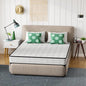 PayLessHere | 8 Inch Queen Mattress | Medium Firm Hybrid Mattress | White | with High-Density Foam and Breathable Cover | Pocket Spring Design, Pressure Relief | Bed in a Box, CertiPUR-US Certified