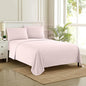 King Size Sheets - Breathable Luxury Bed Sheets with Full Elastic & Secure Corner Straps Built In - 1800 Supreme Collection Soft Deep Pocket Bedding, Sheet Set, EXTRA DEEP pocket - King, Pale Pink