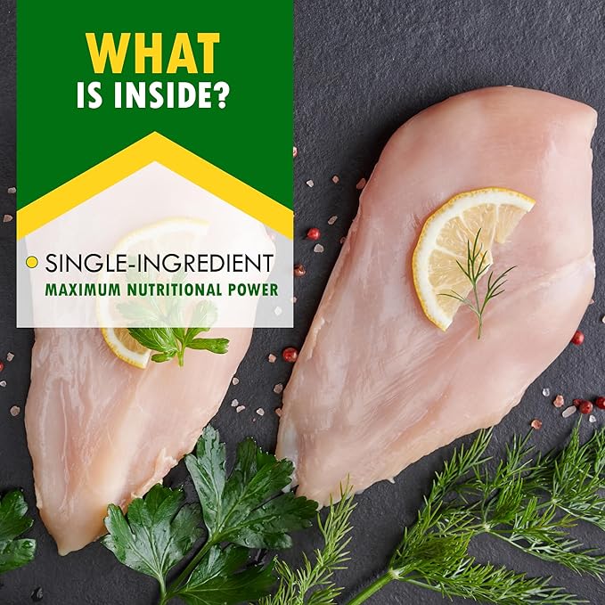 Beloved Pets Dog & Cat Treats Freeze Dried Chicken Cubes 5.3 oz - All Natural Meat Raw Pet Food - Human Grade High-Protein Snacks & Grain-Free Jerky Chews for Cats and Small Dogs-Mewly Pet