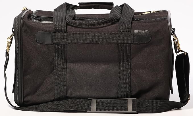 Sherpa Delta Airlines Travel Pet Carrier, Airline Approved & Guaranteed On Board - Black, Medium-Mewly Pet
