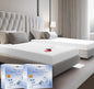 2-Pack Waterproof Mattress Protector for Full Size Bed - Soft, Noiseless, Cooling, Full Bed Mattress Protector with Deep Pockets to Fit 8-20 inch Mattress