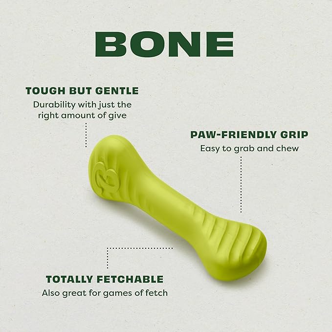 Benebone 3-Pack Ball/Bone Medium/Pawbler-Mewly Pet