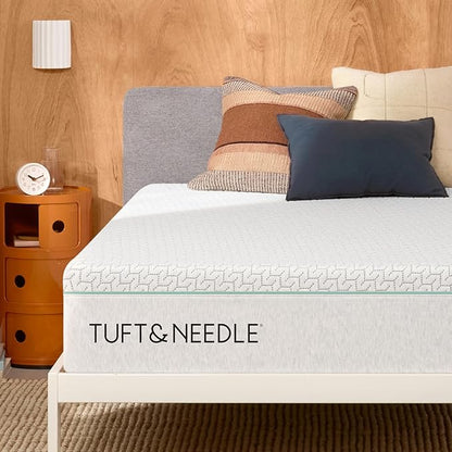 Tuft & Needle Original Hybrid Medium Cal King Mattress, Adaptive Foam, Individually-Wrapped Coils, Cooling Pressure Relief, 100 Night Trial, Fiberglass-Free, CertiPUR-US, 10-Year Limited Warranty