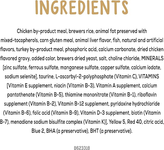 Purina Friskies Party Mix Cat Treats, Gravy-Licious Crunch with Chicken & Gravy Flavors, Crunchy Treats for Cats, 2.1 Ounce Resealable Pouch (Pack of 3)-Mewly Pet