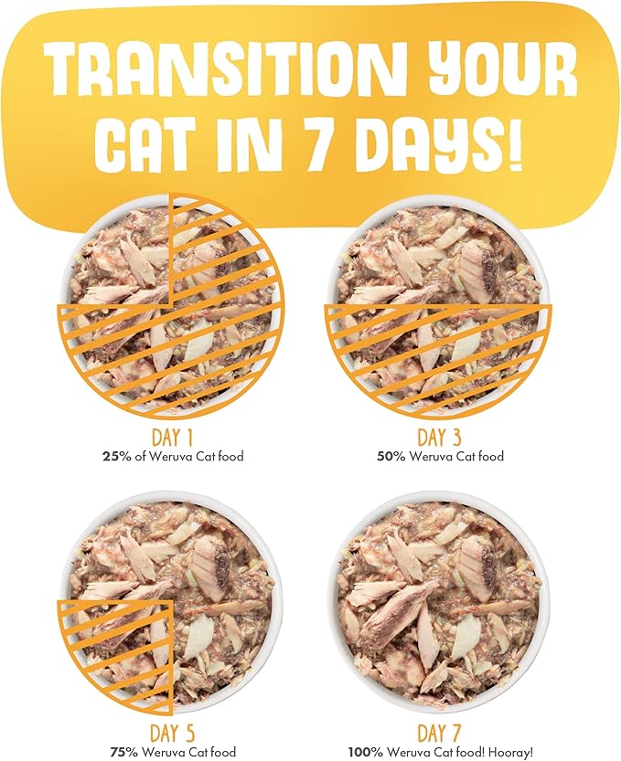 Weruva Classic Cat Food, Paw Lickin’ Chicken with Chicken Breast in Gravy, 3oz Can (Pack of 24)-Mewly Pet