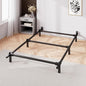 ZINUS 7 Inch Compack® Metal Bed Frame, Support Bed Frame for Box Spring and Mattress Set, Black, Twin