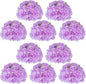NUPTIO Flower Ball Arrangement Bouquet: 10 Pcs 11.8 inch Diameter Light Purple Rose Fake Flowers Balls for Wedding Centerpiece Decorations Artificial Flower Centerpieces for Tables