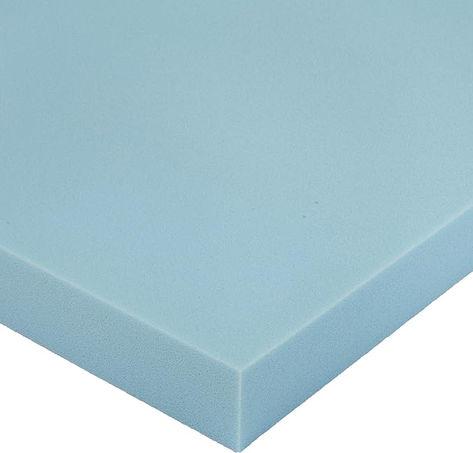 Amazon Basics King Mattress Topper, Cooling Gel-Infused, CertiPUR-US Certified, 3 Inches, Blue