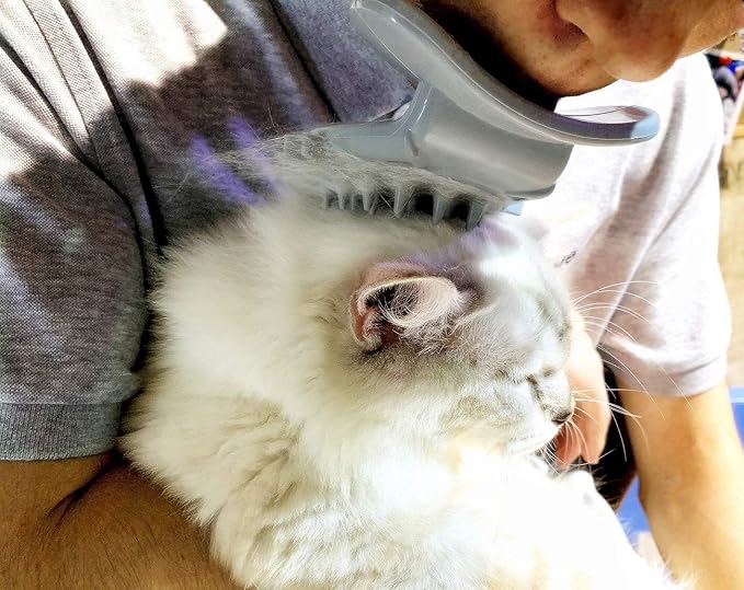 Cat Brush Shedding Grooming, Soft Massage Cat Tongue Brush, Licking Your Cat Like a Mama Cat to Comfort, Surprise Pet Gifts-Mewly Pet