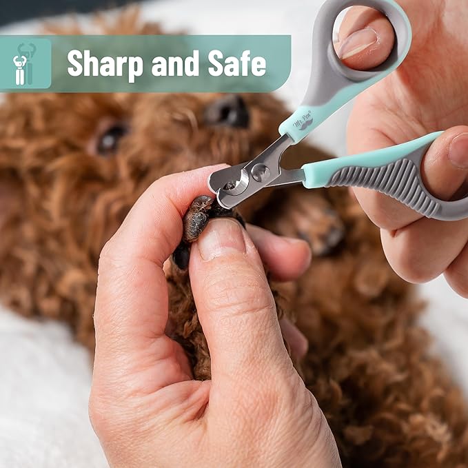 Mr. Pen Cat Nail Trimmer - Blue & Gray, Cat & Kitten Nail Clipper, Small Dog Nail Clipper-Mewly Pet