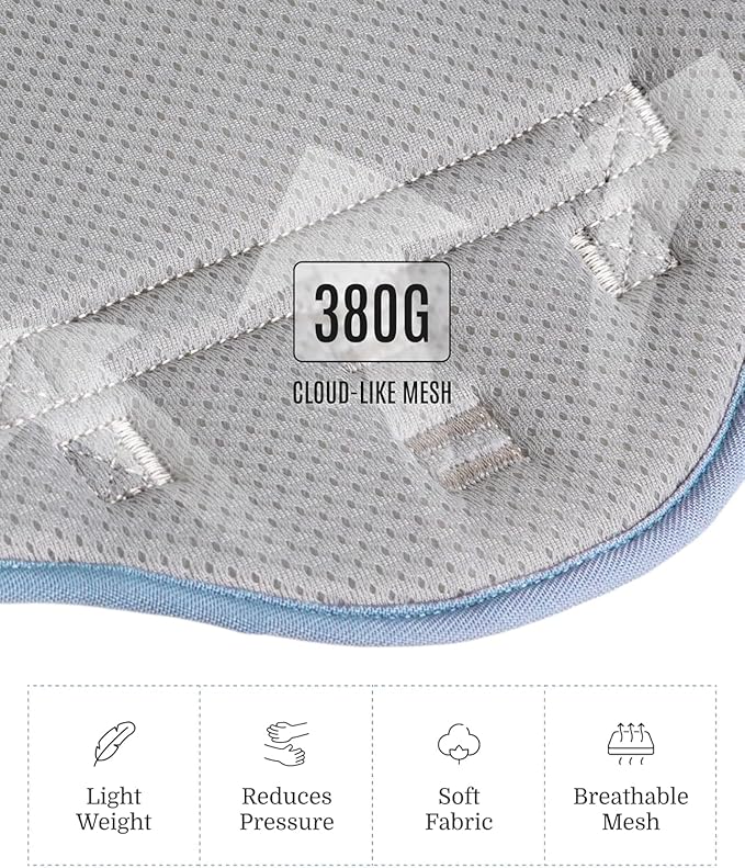 2025 New Edition, Fei & Eve MagEase Dog Harness - 3-Second Magnetic Buckles | 3-Point No-Pull Control | Heavy-Duty 900D Nylon | Dual Safety Handles | Breathable Mesh | Adjustable Fit |Small, Blue-Mewly Pet