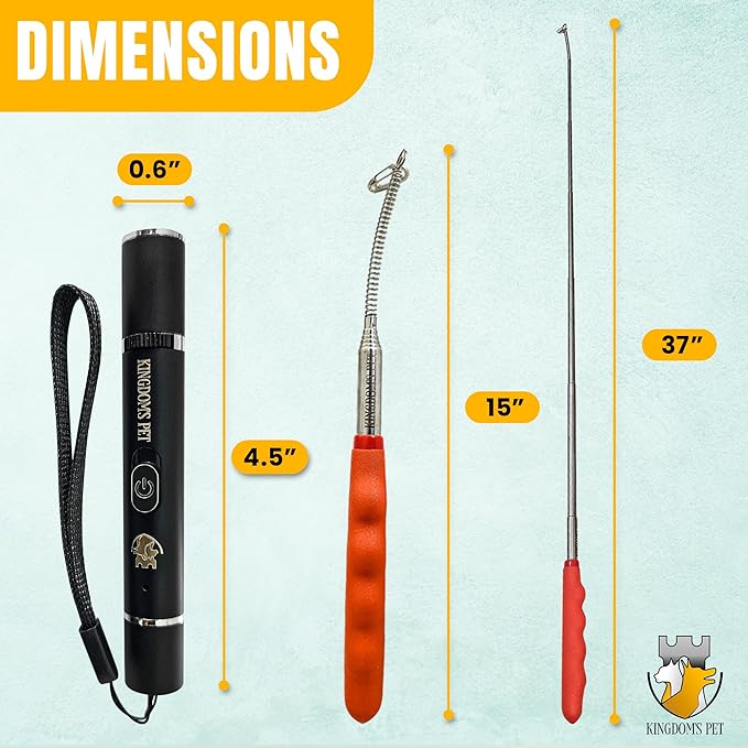 KINGDOM'S PET 3-in-1 Interactive Cat Toy Set – Rechargeable Laser Pointer, Feather Teaser & Wand for Indoor Cats’ Play and Exercise-Mewly Pet