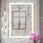 24 x 32 Inch LED Bathroom Mirror with Lights, Lighted Bathroom Vanity Mirrors for Wall, Wall Mounted, Stepless Dimmable, Anti-Fog, Memory Funtion, Horizontal or Vertical