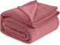 Bedsure GentleSoft Fleece King Size Blankets for Bed Dusty Rose - Soft Lightweight Plush Cozy Fuzzy Luxury Microfiber, 108x90 inches