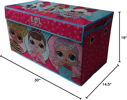 LOL Surprise Collapsible Storage Trunk, Multicolor