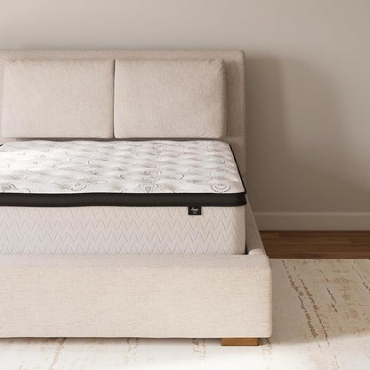 Ashley Chime Twin Mattress Hybrid 12 Inch Firm Memory Foam for Pressure Relief, Mattress In a Box with Cooling Gel, Fiberglass Free