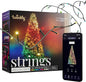 Twinkly App-Controlled 105ft Smart String LED Lights with 400 RGB+W LEDs- WiFi & Bluetooth Connectivity, Sync with Music, Indoor/Outdoor Use (IP44), Compatible with Google Assistant & Amazon Alexa